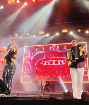 Show com sanfoneiro